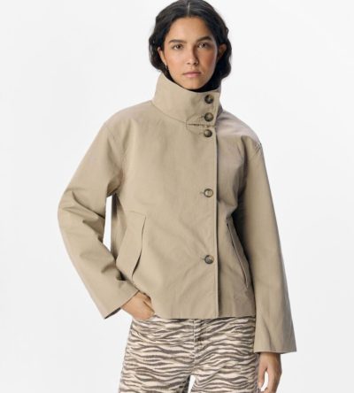 Gro short trenchcoat