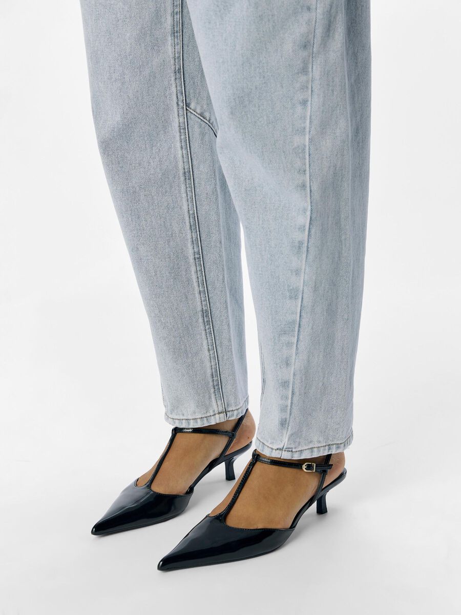 Moji Yulian barrel jeans