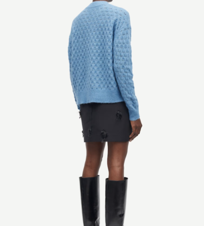 Saanour pointelle knit Saanour pointelle knit