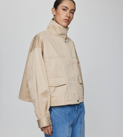 Blix short trenchcoat