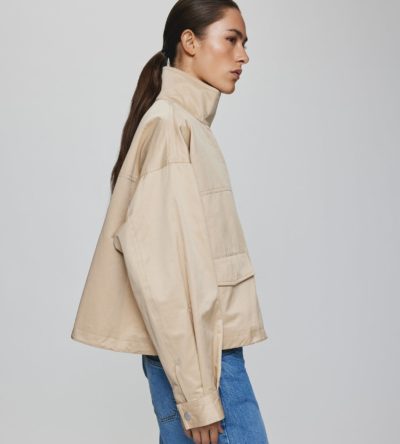 Blix short trenchcoat