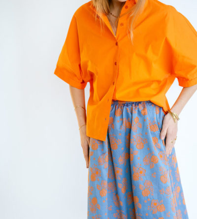 Julia skirt blue flower