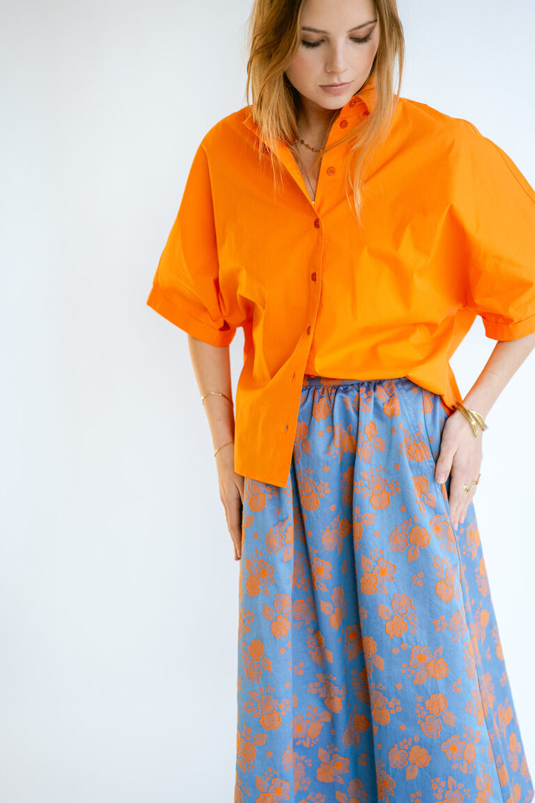 Julia skirt blue flower