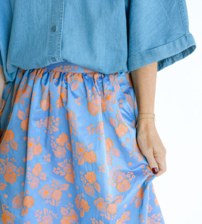 Julia skirt blue flower
