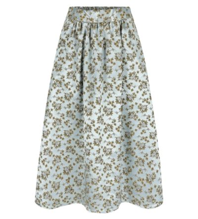 Julia skirt ice blue flower