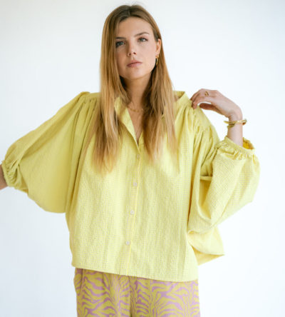 Magdalena yellow checks