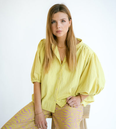 Magdalena yellow checks