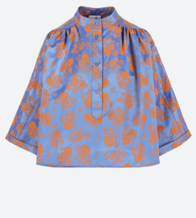 Maya blouse blue flower Maya blouse blue flower
