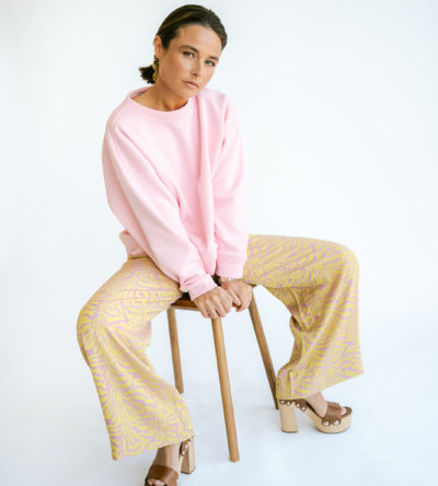 Sam pants palm print