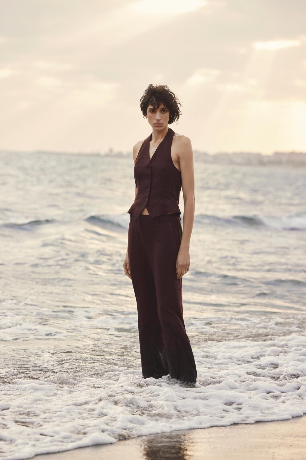 Naira claritta linen pants