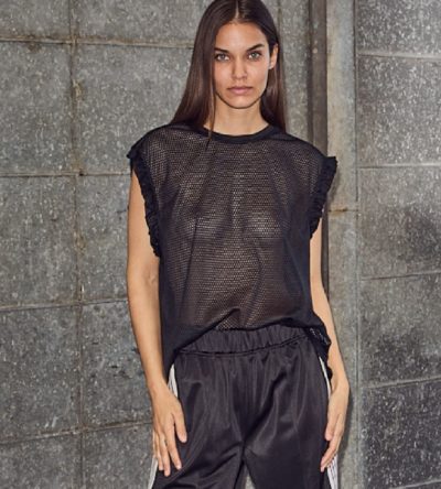 Drift frill sports tee